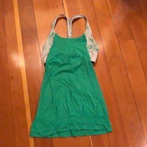 Lululemon built in bra top